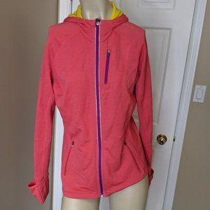 Icebreaker merino GT wool full zip sweater with hood